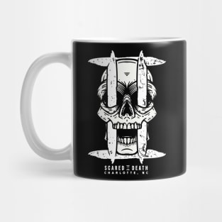 Scared 2 Death Press Mug